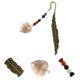 thumbnail image 4 of Bookmark Natural Bookmark Decorative Metal Page-Marker Forma de pluma Marcador de libros, 4 of 7