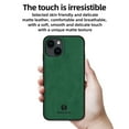 thumbnail image 4 of Nalacover Case for iPhone 14,Slim Luxury Premium PU Leather Non-Slip Grip Shockproof Bumper Anti-Scratch [ with Tempered Glass Screen Protector ] Cases For iPhone 14, Darkgreen, 4 of 8