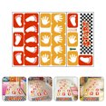 thumbnail image 4 of Miangastore Direction Sense Footprint Stickers Assorted Color 3Set 24x12in, 4 of 9
