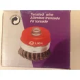 thumbnail image 4 of 3 Inch Cup Knotted Wire Wheel Angle Grinder Brushes, 4 of 5