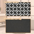 thumbnail image 4 of Black Gray Marble Door Mat, Indoor Outdoor Decor Doormat Entryway Non-Slip Absorbent Mud Trapper Mats, Floor Mats, Soft Washable Mats Door Carpet for Entryway Bathroom Kitchen Bedroom, 4 of 6