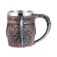 thumbnail image 4 of Copa de vino Calavera de resina regalo personalizado adorno para el Bar Bsvklp, 4 of 5