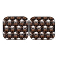 thumbnail image 7 of Balery 2 Piece Butterfly Skull Car Windshield Sun Shade|Foldable Front Windshield Shade for Car Front Window for Most Sedans SUV Truck-Small, 7 of 7