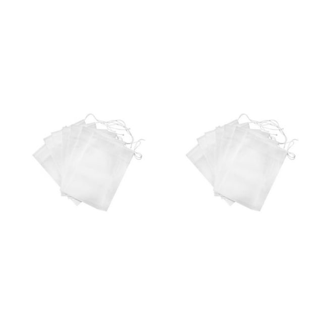 Guardoinrt 200pack/lot Exquisite Tea Ball Strainer - Practical And Food Grade Materials Essential For Tea Drinking Tea Filter Bags 7*9cm 2PCS