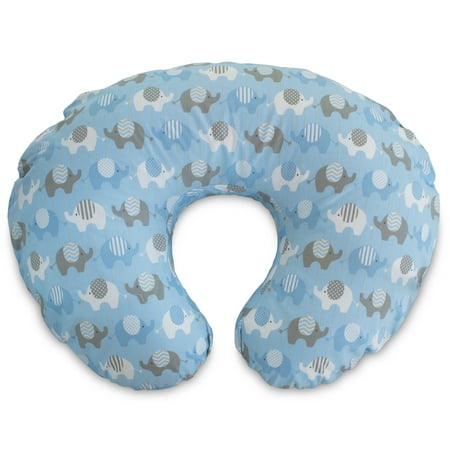 Original Boppy Pillow Slipcover, Classic Elephants Blue