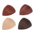 thumbnail image 1 of Miangastore Médiator de Guitare Couleur Assortie 4 Pcs 1.3X1.1X0.1In Bois de Poirier Brésilien, 1 of 8