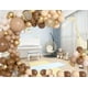 thumbnail image 5 of Kit de arco de guirnalda de globos marrones de 126 piezas, 18 "12" 10 "Globos dorados beige neutros de doble relleno marrón nude rubor bronceado para Woodland Teddy Bear Baby Shower, 5 of 5