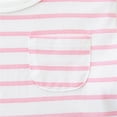 thumbnail image 6 of Penkiiy Summer New Children's Dress Polka Embroidery Knitted Cotton Girls' Short Sleeved Skirt 4 Years Pink, 6 of 6
