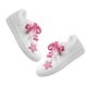 thumbnail image 4 of Niñas Pequeños Zapatos Blancos Estudiante Plano Casual Estrella Patrón Mujer Primavera Accesorios Rosa 38, 4 of 8
