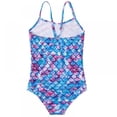 thumbnail image 2 of Kids Tankini Girls Swimsuit Bathing Suit Children‘s Fish Scale Swimwear, 2 of 8