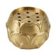 thumbnail image 1 of Soporte para incienso con 9 orificios, base de latón para incienso, soporte para incienso, quemador de incienso para dormitorio, casa de té, gabinete Oro 2mm, 1 of 8