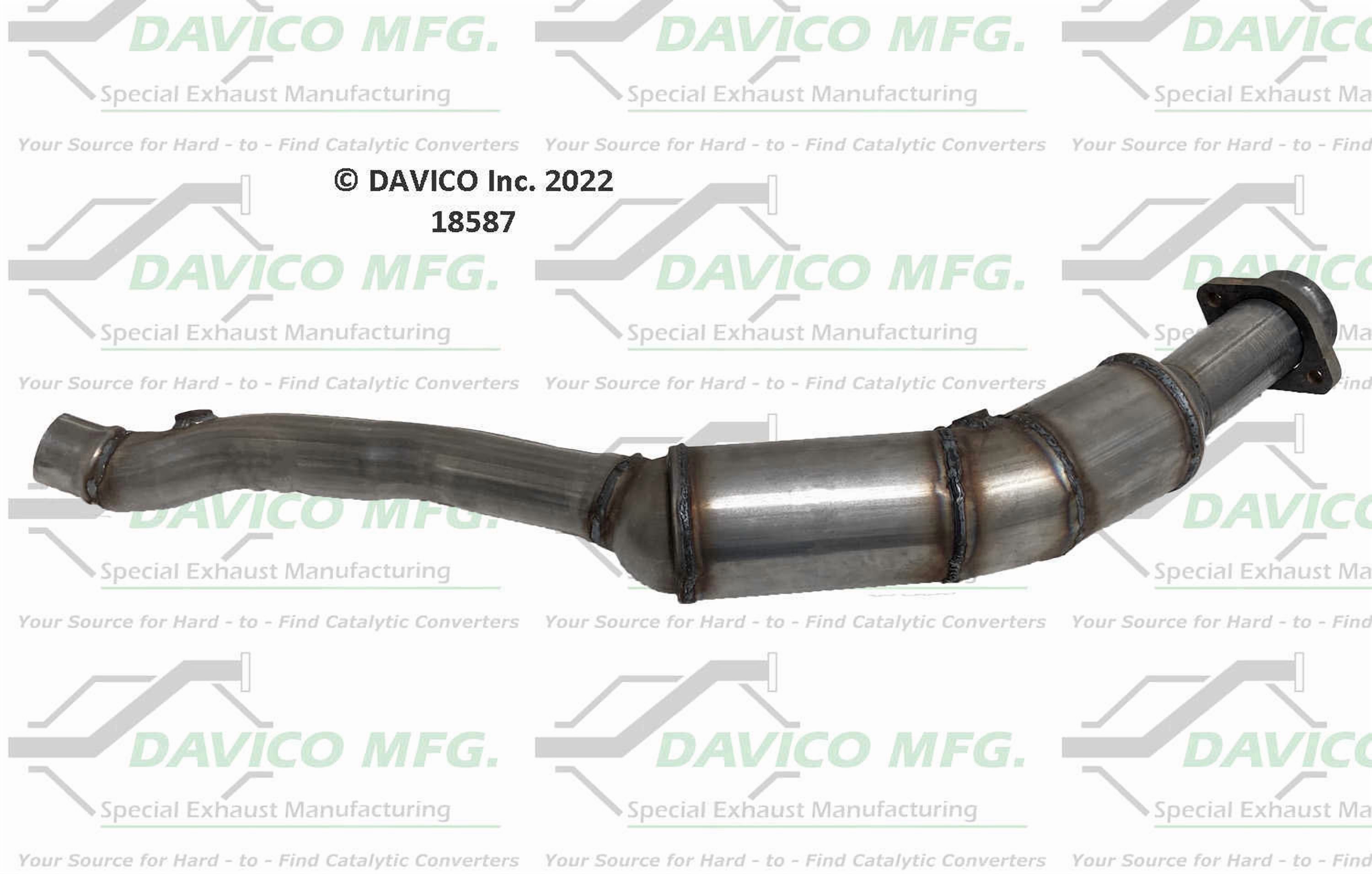 Davico Mfg 18587 Direct-Fit Catalytic Converter