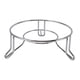 thumbnail image 1 of Soporte de salvamanteles de acero inoxidable redondo para platos calientes, soporte aislante térmico para ollas y sartenes, almohadilla para mesa de comedor de cocina, 1 of 14