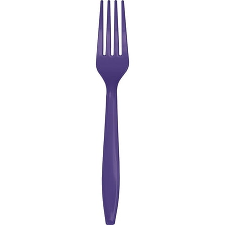 288 Count Bulk Pack Purple Plastic Forks