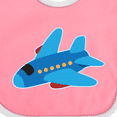 thumbnail image 4 of Inktastic Jet Airplane Childs Plane Boys or Girls Baby Bib, 4 of 4