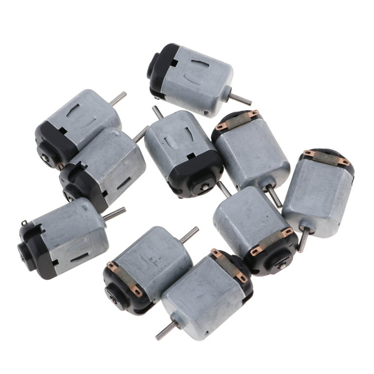 10 Pieces 130 Motor Toy Motors DC Small Motor Science Four - Car DIY  Accessory 
