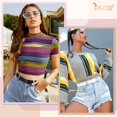thumbnail image 2 of No Show Women Stretch Belt Invisible Elastic Web Strap Belt with Flat Buckle for Jeans Pants Dresses, 2 of 8