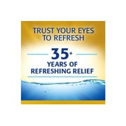 Refresh Optive Mega-3 Lubricant Eye Drops, Preservative-Free, 0.01 fl oz, 30 Vials, 3 Pack