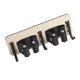 thumbnail image 4 of Soporte para Estropajo Montado en la Pared con Ganchos para Hogar Organizador de Baño Armario, 4 of 11