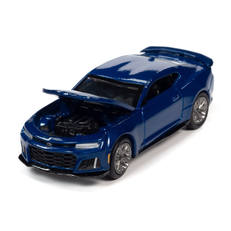 オートワールド　2018　シボレー　カマロ　ZL1　1/64　青 2018 Chevrolet Camaro ZL1 Hyper Blue Metallic 