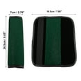 thumbnail image 5 of Unique Bargains 2 Pcs Car Seat Belt Protector Pads Shoulder Strap Seatbelt Soft Comfort Covers Universal Green, 5 of 7