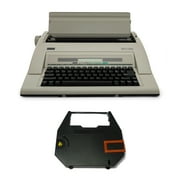 Nakajima WPT160 Electronic Portable Typewriter with Correct Film Ribbon