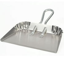 Amaroq Aluminum Stays-Flat Dustpan Lightweight Rust-Proof Aluminum Large 16" Wide