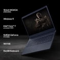 thumbnail image 3 of Dell Alienware 16 Aurora AC16250 Gaming Laptop, Intel Core 7 240H, NVIDIA GeForce RTX 5050, 16" WQXGA 120Hz IPS, 16GB RAM, 1TB SSD, WiFi 6, w/ Mytrix Cooling Pad HDMI Cable, Windows 11 Home, 3 of 9