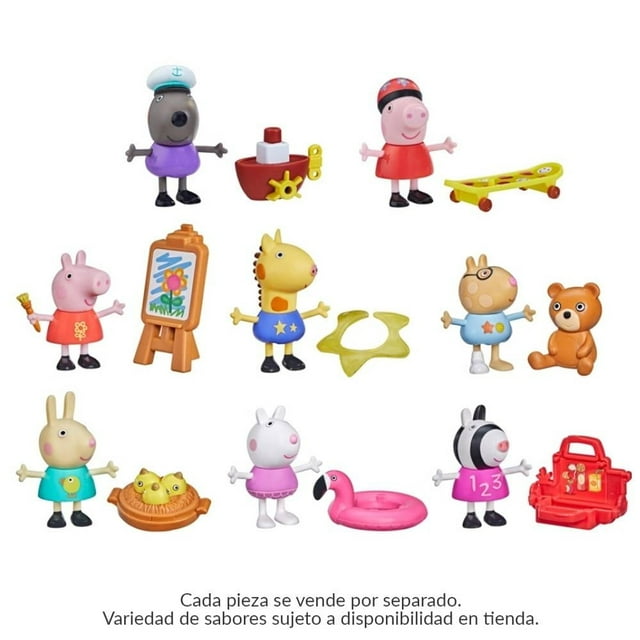 Figura de Juguete Hasbro Peppa Pig Juguete de 7.5 cm Personaje del mundo de Peppa varios modelos