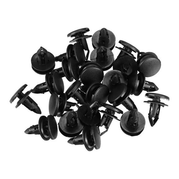 Unique Bargains 25 Pcs Fender Liner Bumper Cover Splash Shield Push-Type Retainers Clips for Honda No.90667TC0U01ZA
