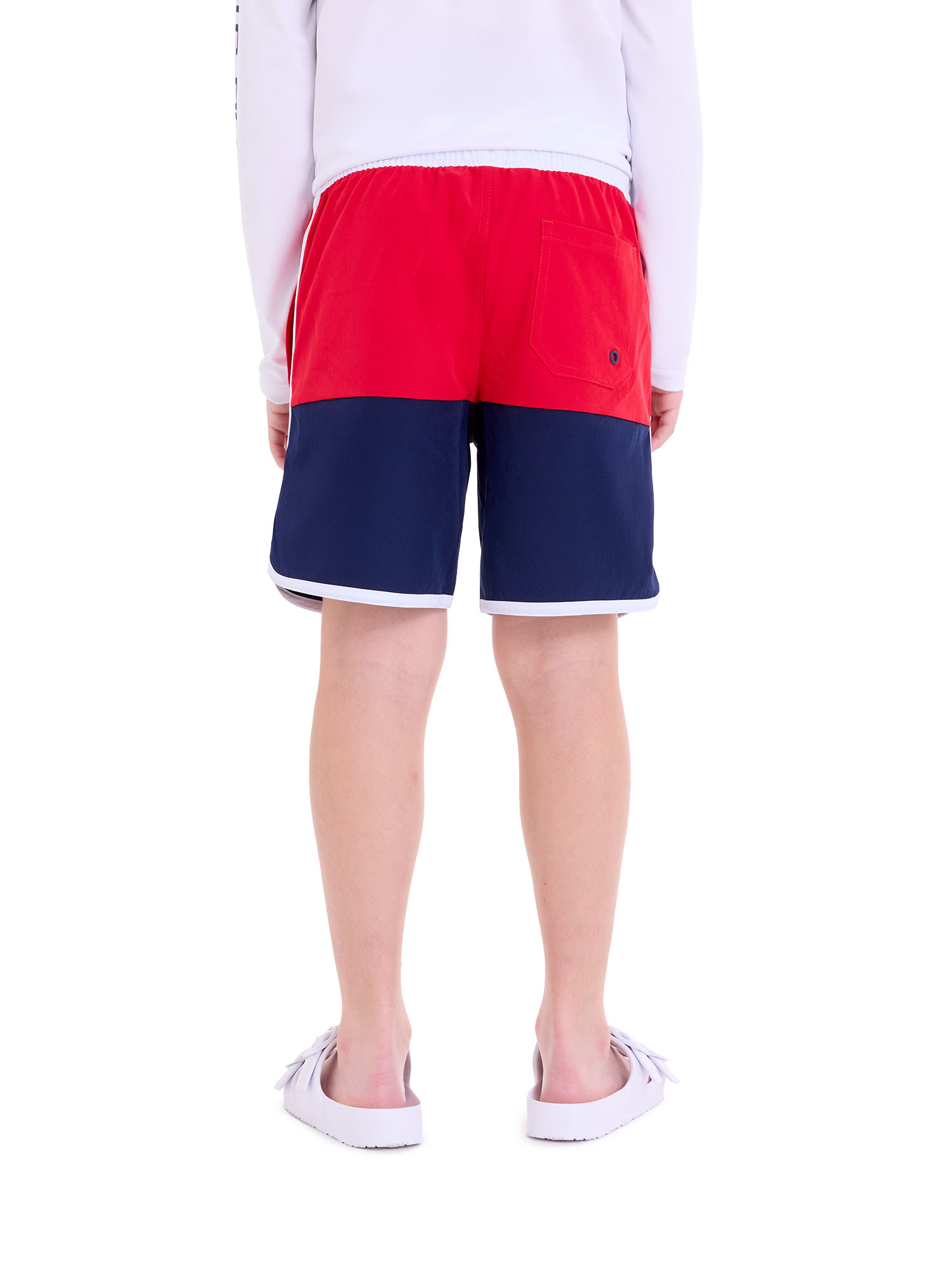 U.S. Polo Assn. Boys Colorblock Swim Short, Sizes 4-18