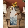 thumbnail image 5 of Boanket Forest Farmhouse Table Runner - 70 Inch Long, Kitchen Dining Table Runner Dresser Scarves, Vintage Nature Tree Scenery Beige Farmhouse Decor for Coffee Tables Wedding Party Banquet, 5 of 8