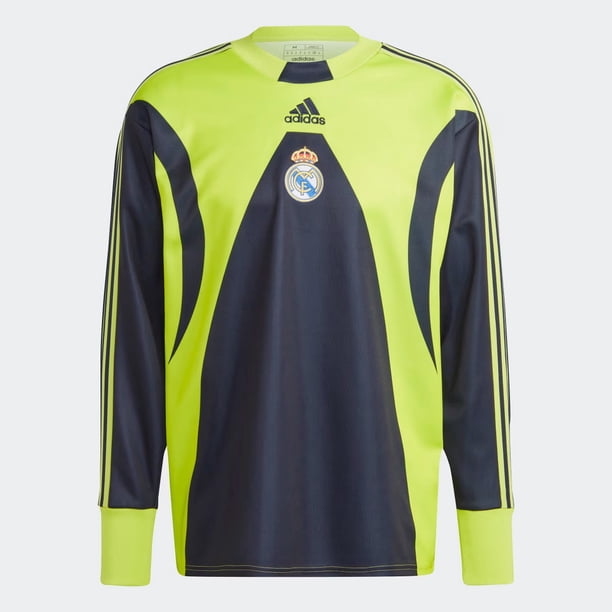 Jersey Playera Adidas del Real Madrid de Portero Edición Especial ICON Para Hombre Talla GRANDE (L)