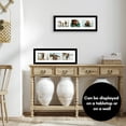 thumbnail image 4 of Americanflat 4x6 Collage Picture Frame with Shatter-Resistant Glass Fits 3 use as One 6x20 Frame Signature - Black, 4 of 8