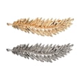 thumbnail image 4 of OULII 4 Pcs Barrettes Vintage en Alliage en Forme de Feuille pour Coiffure Femmes Spectacle, 4 of 8