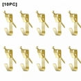 thumbnail image 2 of LAMIRO 10 PCS Picture Hanging Kit Picture Hangers Heavy Duty Picture Frame Wall Hanging Hardware Hooks Kit With Nails for Hanging Pictures, 2 of 5