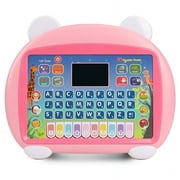 Monebena Kids Tablet/Toddler Learning Pad with LED Screen Teach Alphabet, Word, Music, Math, Early Development Interactive Electronic Toy for Boys & Girls 3 Years+, with Gift Box