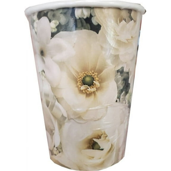 Wedding and Bridal 'Bridal Ribbons' 9oz Paper Cups (8ct)