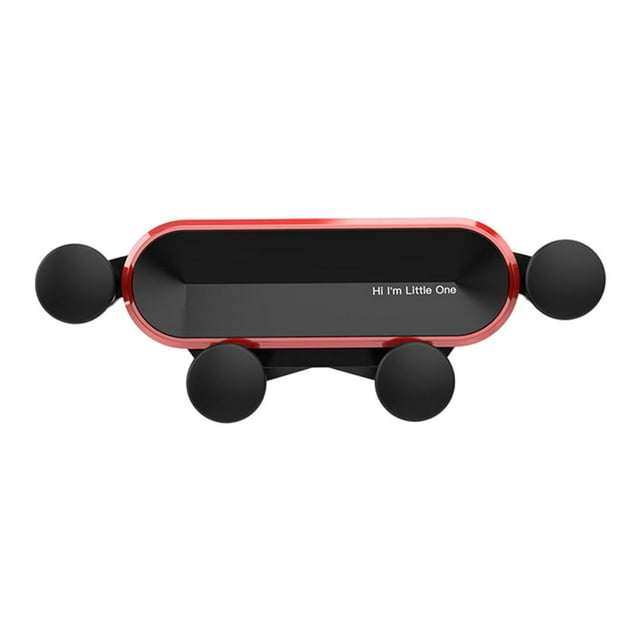 Esquirla Generic Air Vent Car Mount Phone Holder Easy Installation Interior Universal black red
