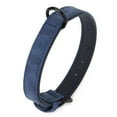 thumbnail image 2 of Spencer Soft Padded Dog Collars, Adjustable Thick Leather Pet Collars for Small Medium Large Dogs (M, Blue), 2 of 8