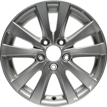 New Aluminum Alloy Wheel Rim 16 Inch Fits 2012 Honda Civic 16X6.5 5 on 114.3 - 4.5 Inches 10 (Best Tires For Honda Civic)