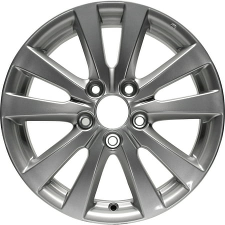 16 Inch 6 Spoke - New Aluminum Alloy Wheel Rim 16 Inch Fits 2012 Honda Civic 16X6.5 5 on 114.3 - 4.5 Inches 10 Spoke
