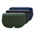 thumbnail image 2 of SKINY Slip de hombre. 3-pack - Brasil calzoncillos algodón multipack, ropa interior, algodón stretch Negro/Azul/Verde M (Medium), 2 of 7
