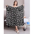 thumbnail image 3 of Pinspark Hospital Gowns for Women Post Shoulder Surgery Open Back Adaptive clothing lounge dress for Patients&Seniors Nightgown, 3 of 6