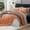 Burnt Orange-Twin XL, variant on Xl Comforter Set 5 Pieces Bed In A Bag - Soft Microfiber Reversible Extra Long Black With Comforters  Sheets Pillowcase & Sham Cozy Bedding Sets For College Dorm Room