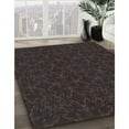 thumbnail image 2 of Ahgly Company Indoor Rectangle Patterned Black Bean Brown Area Rugs, 6' x 9', 2 of 6