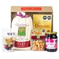 thumbnail image 1 of Kit / Paquete Artesanal Oro Maya: Caf&eacute; Gourmet 454g (En ic&oacute;nica presentaci&oacute;n de Manta) , Chocolate Artesanal 240g, Mermelada de Jamaica Gourmet 280g, Nuez de la India, 1 of 5