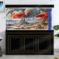 thumbnail image 2 of 24X12IN Cosmic Spaceterrarium Background, Cool Parallel Space Themed Aquarium Reptile Habitat Background, Aquarium Background with 10EVA Double-Sided Tape, 2 of 5
