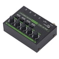 thumbnail image 1 of Mezclador De Sonido, Mezclador De Línea Estéreo De Ruido Súper Bajo Compatible Con Múltiples Dispositivos Con Luz RGB Para Taller, 1 of 7
