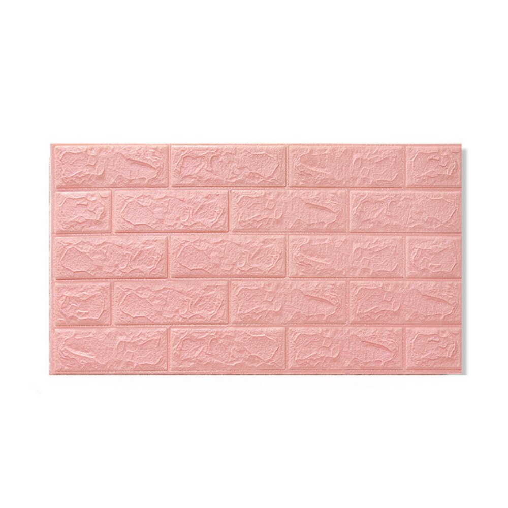 Monfince 1 Tile Brick Wall Panels PVC Foam Wallpaper 3D Wall Panels